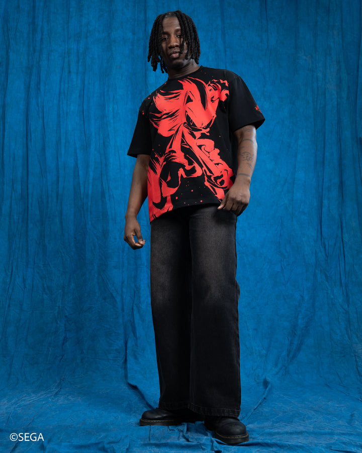 Shadow Front Print Tee