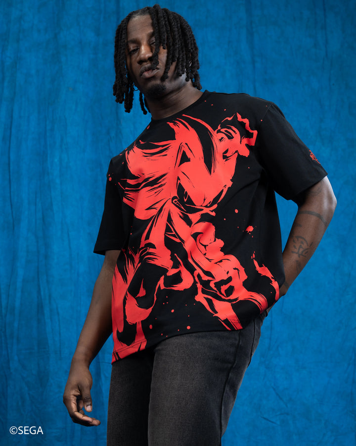 Shadow Front Print Tee