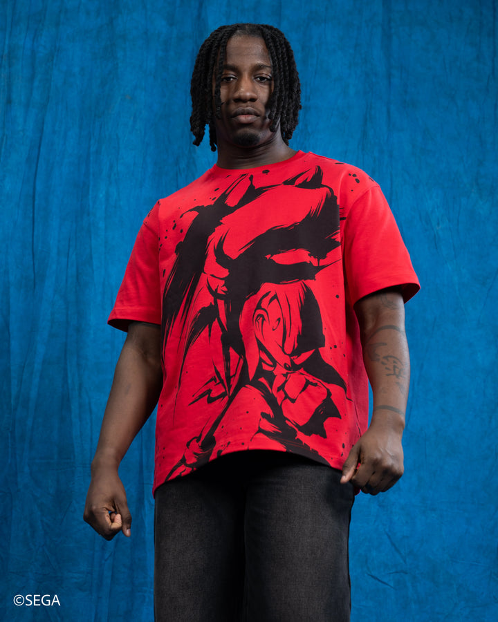 Knuckles Front Print Tee