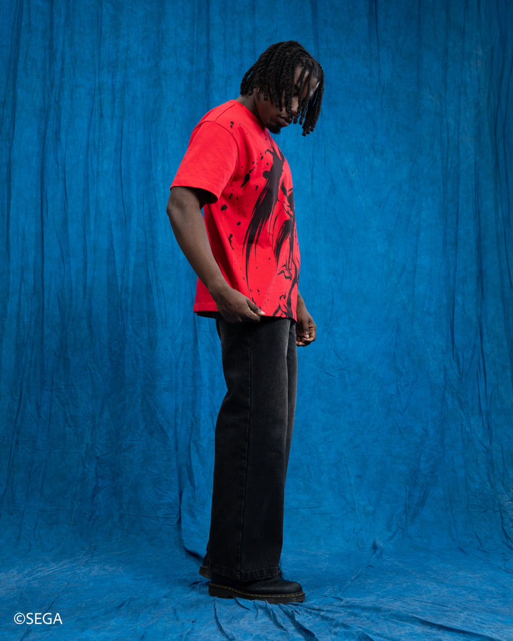 Knuckles Front Print Tee