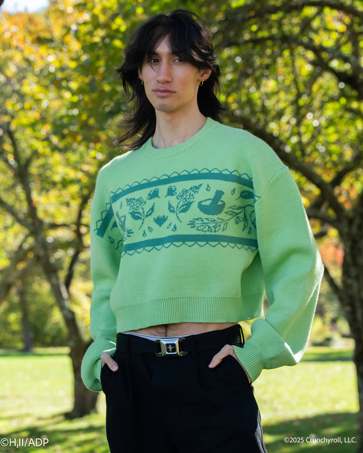 Cropped Apothecary Sweater