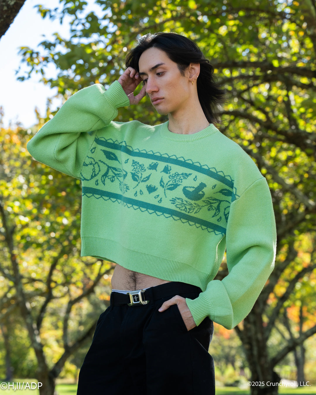 Cropped Apothecary Sweater