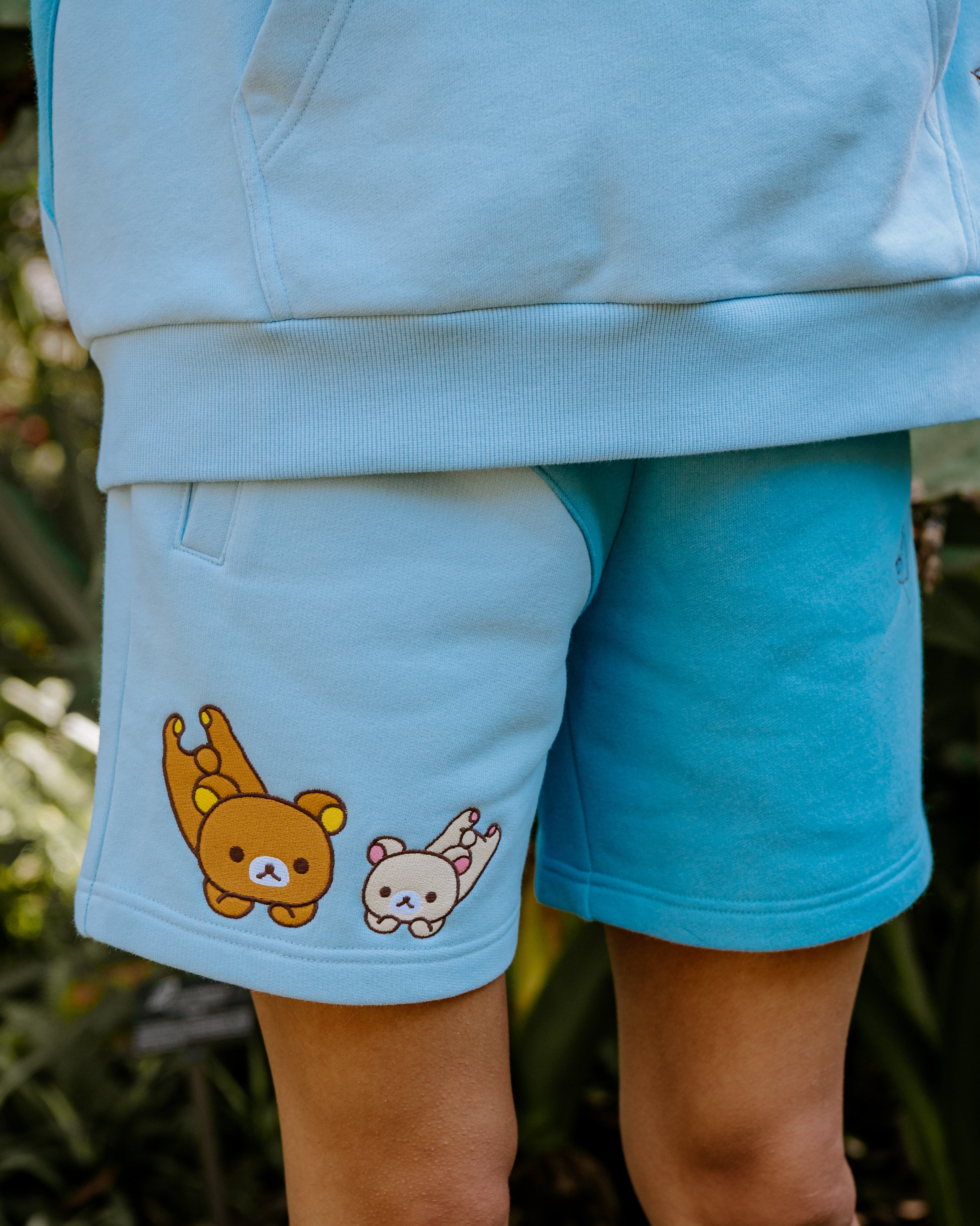 パンツ outi.rilakkuma Kiiroitori and Rilakkuma Sky Sweatpants