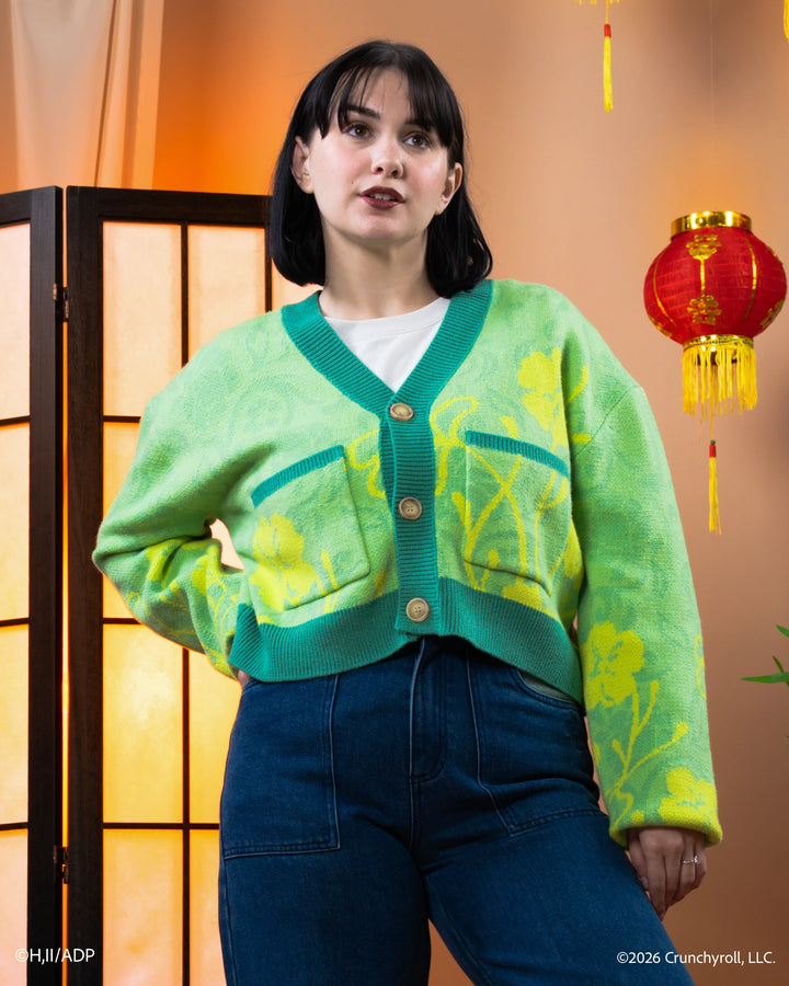 Maomao Cropped Cardigan