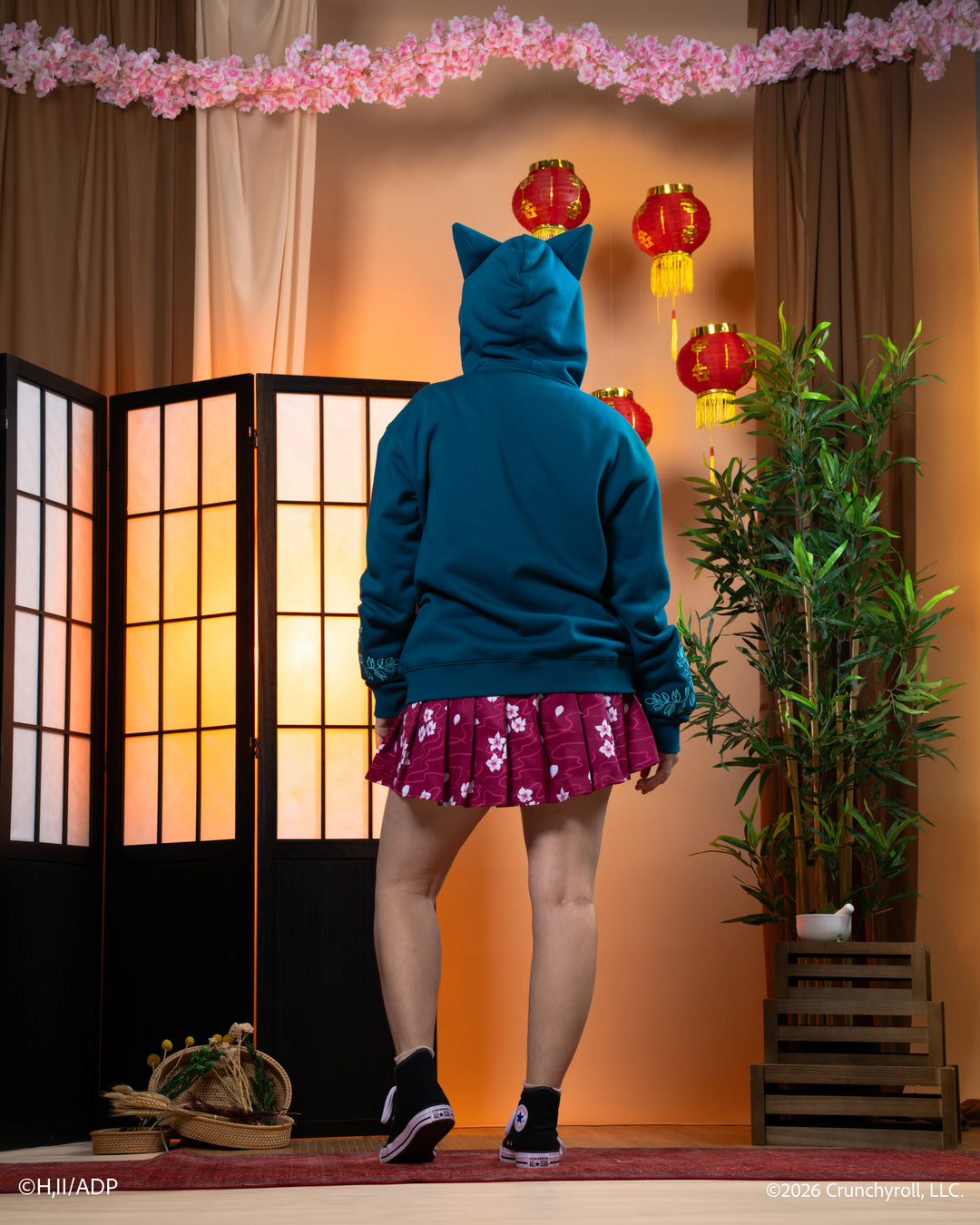 Maomao Cat Hoodie