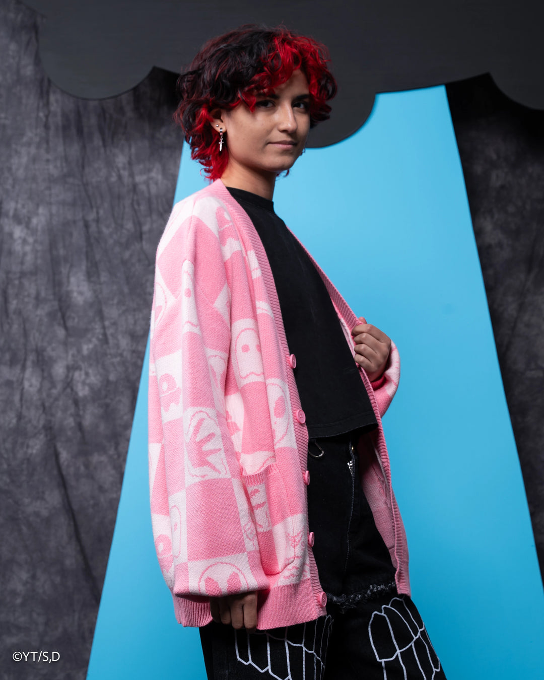 Momo Patterned Cardigan