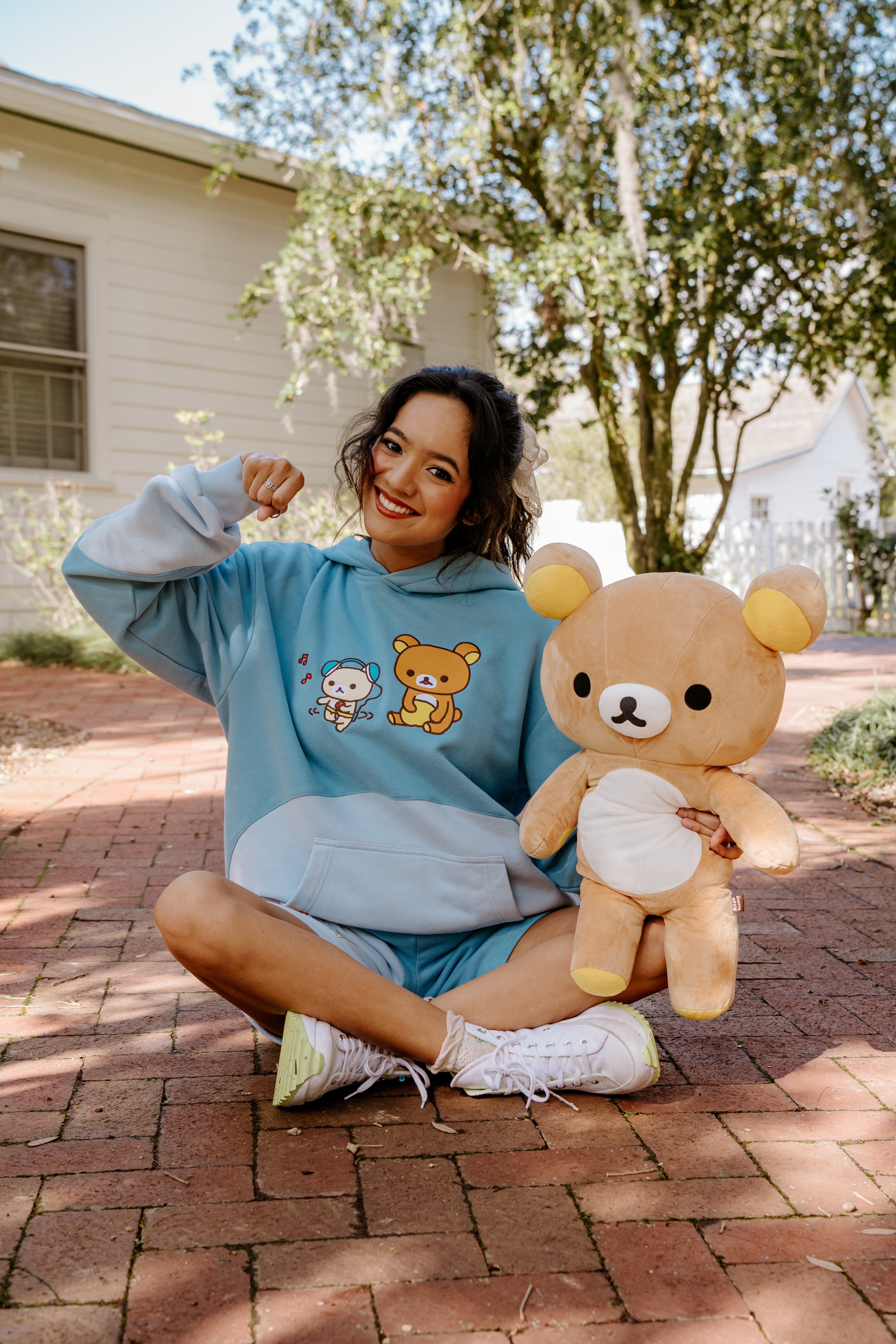 Rilakkuma and Korilakkuma Hoodie – Steady Hands
