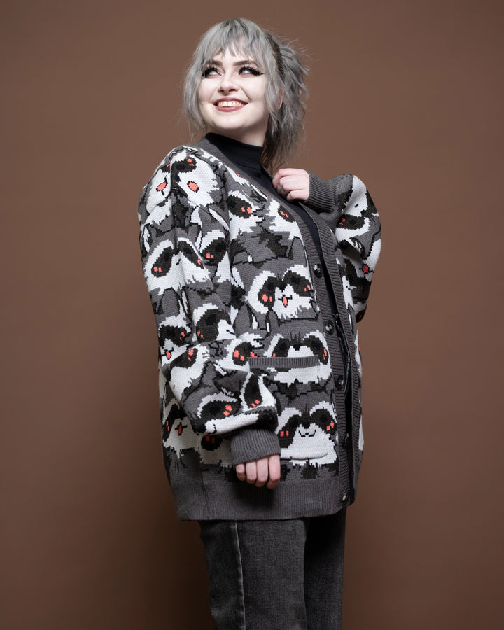 Nice Racc-oon Cardigan