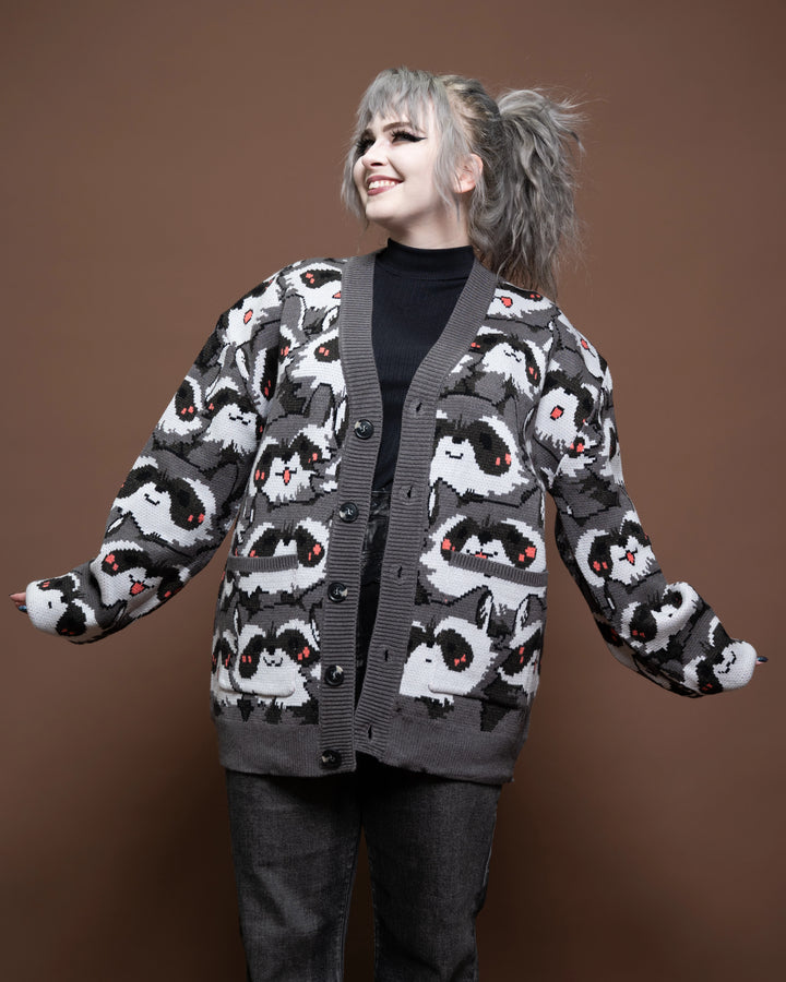 Nice Racc-oon Cardigan
