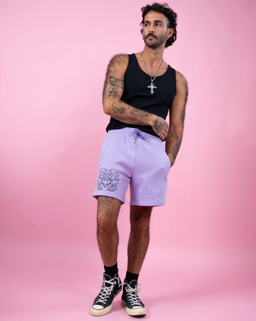 Cyber Heart Shorts