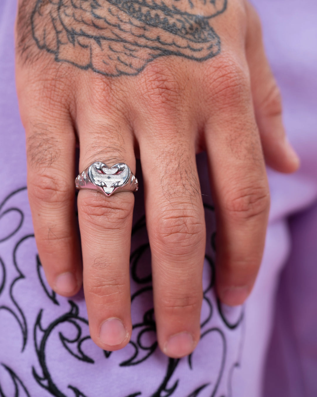 Cyber Heart Ring