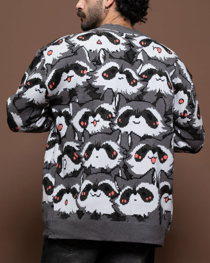 Nice Racc-oon Cardigan