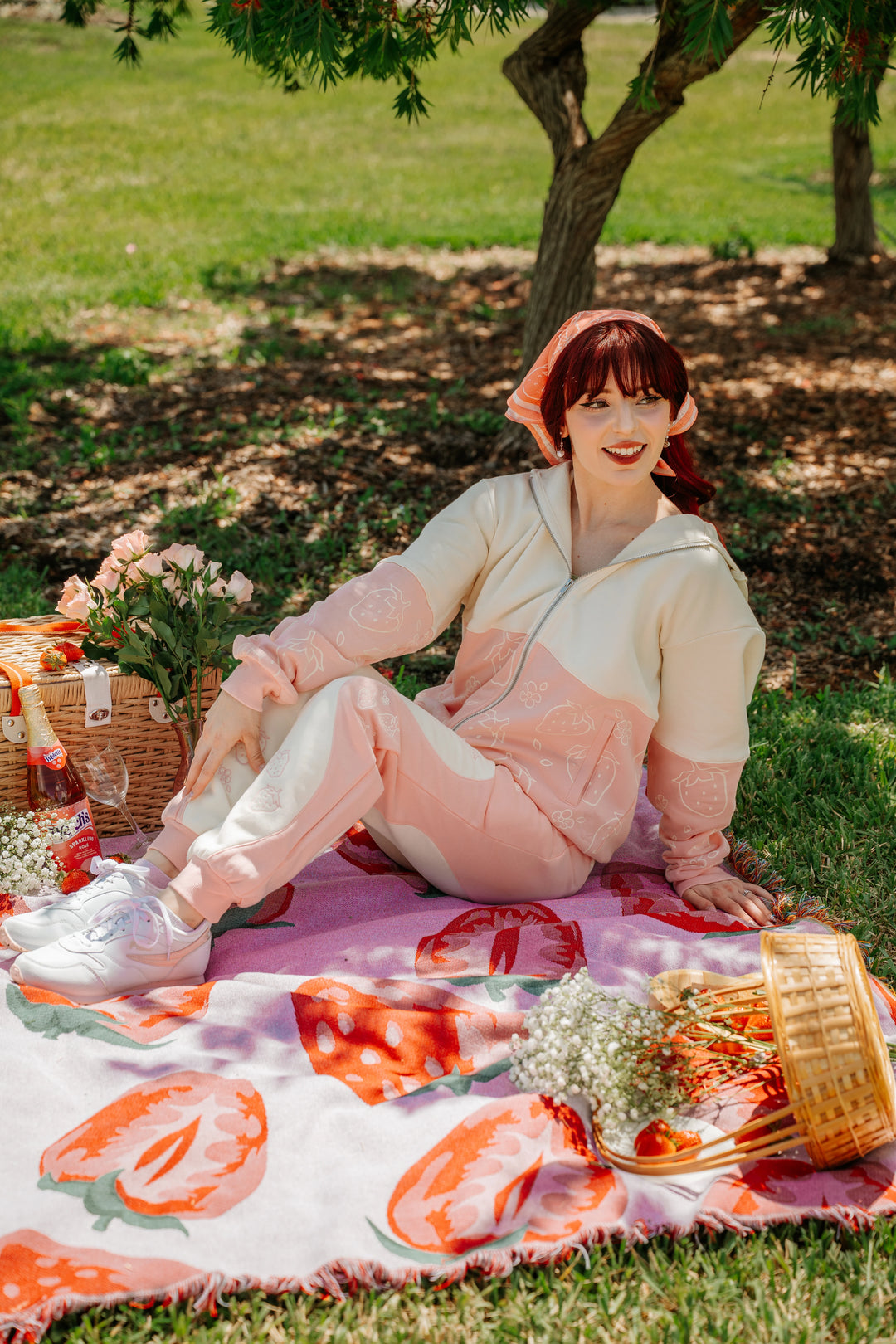 Strawberry Picking Hoodie