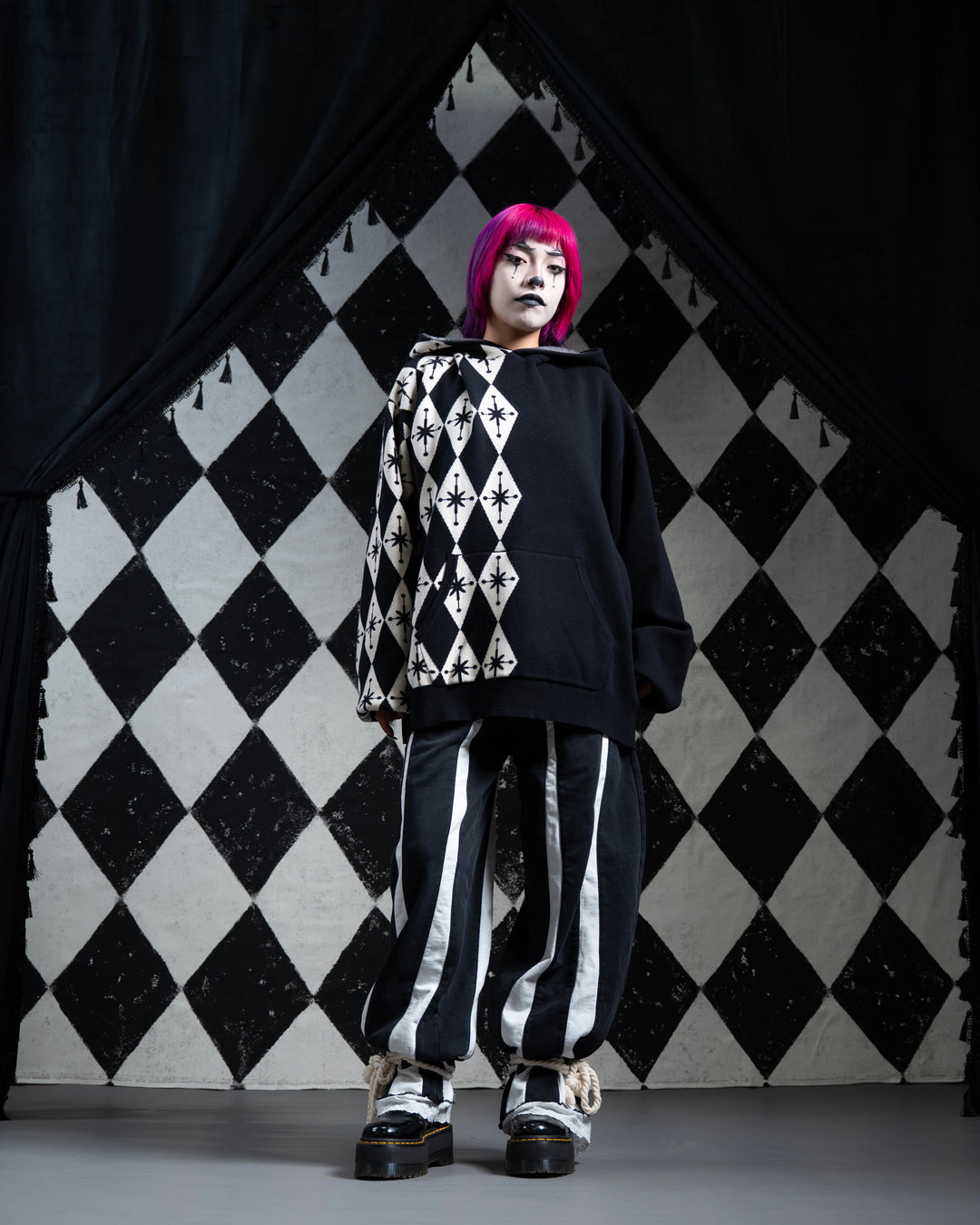Starlequin Knit Hoodie