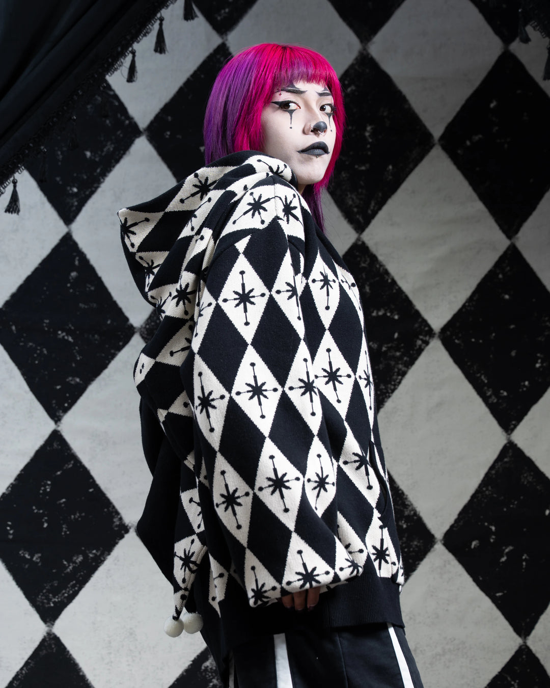 Starlequin Knit Hoodie
