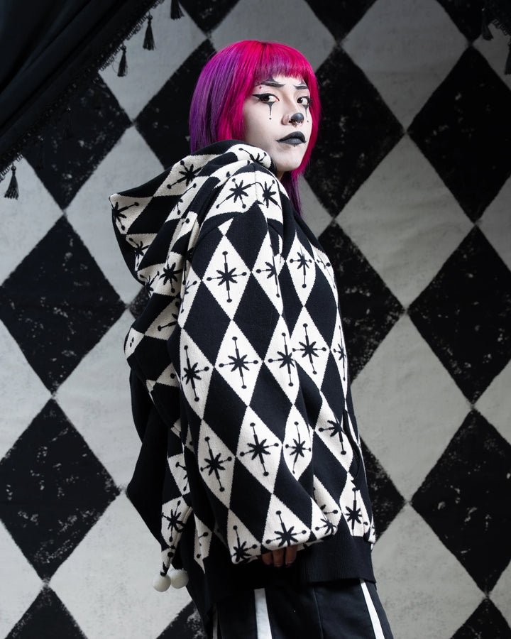 Starlequin Knit Hoodie