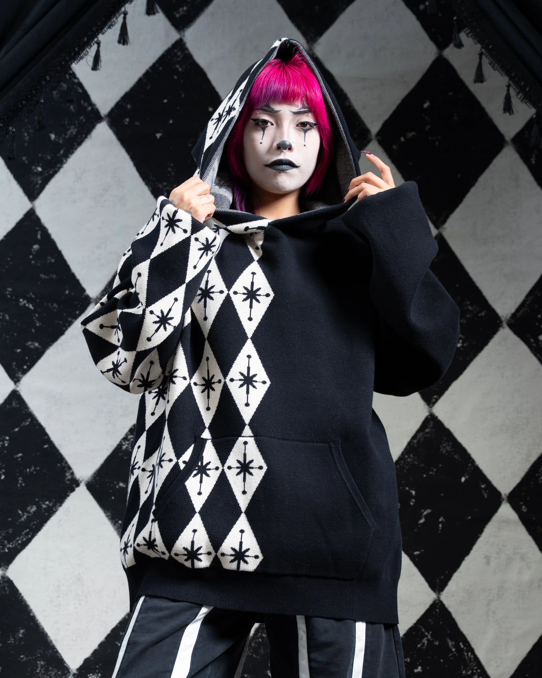 Starlequin Knit Hoodie