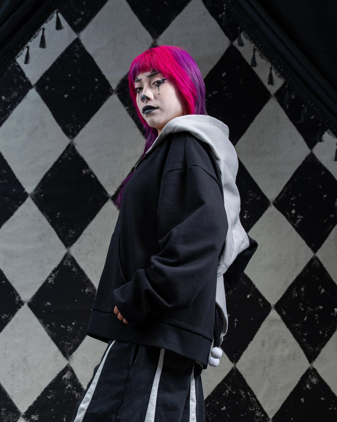 Zip Up Jester Hoodie