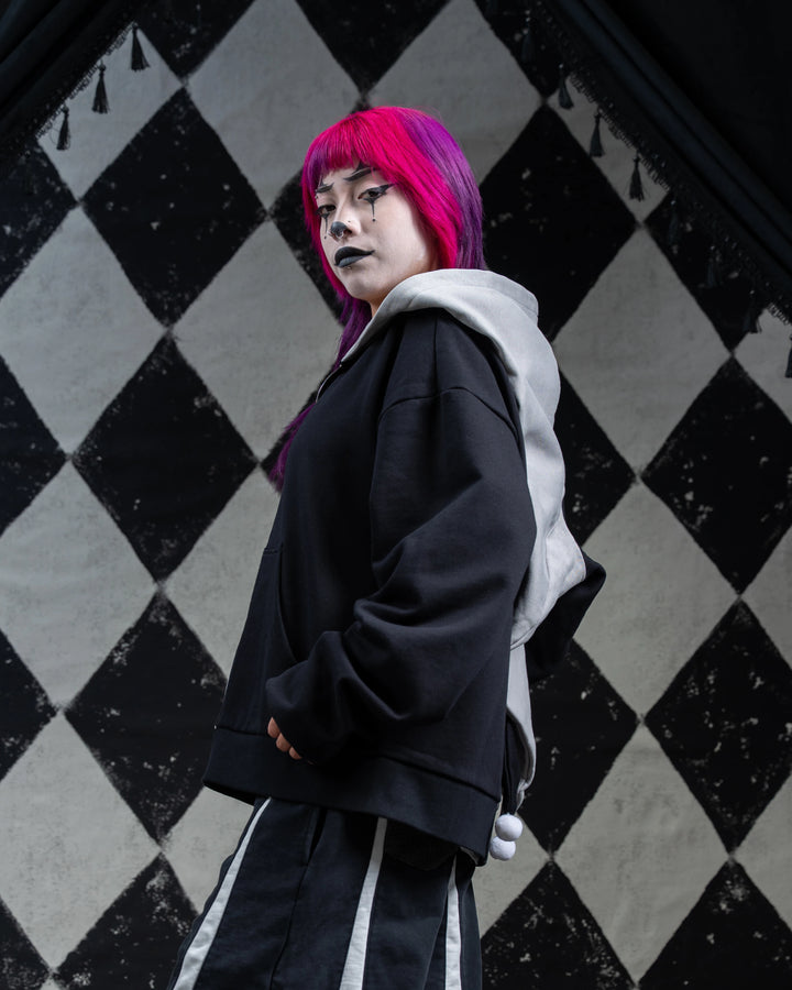 Zip Up Jester Hoodie