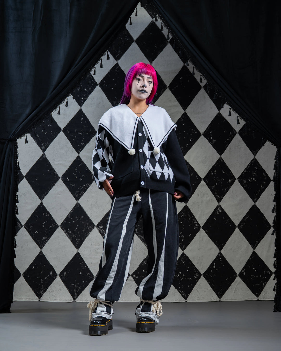 Harlequin Cardigan