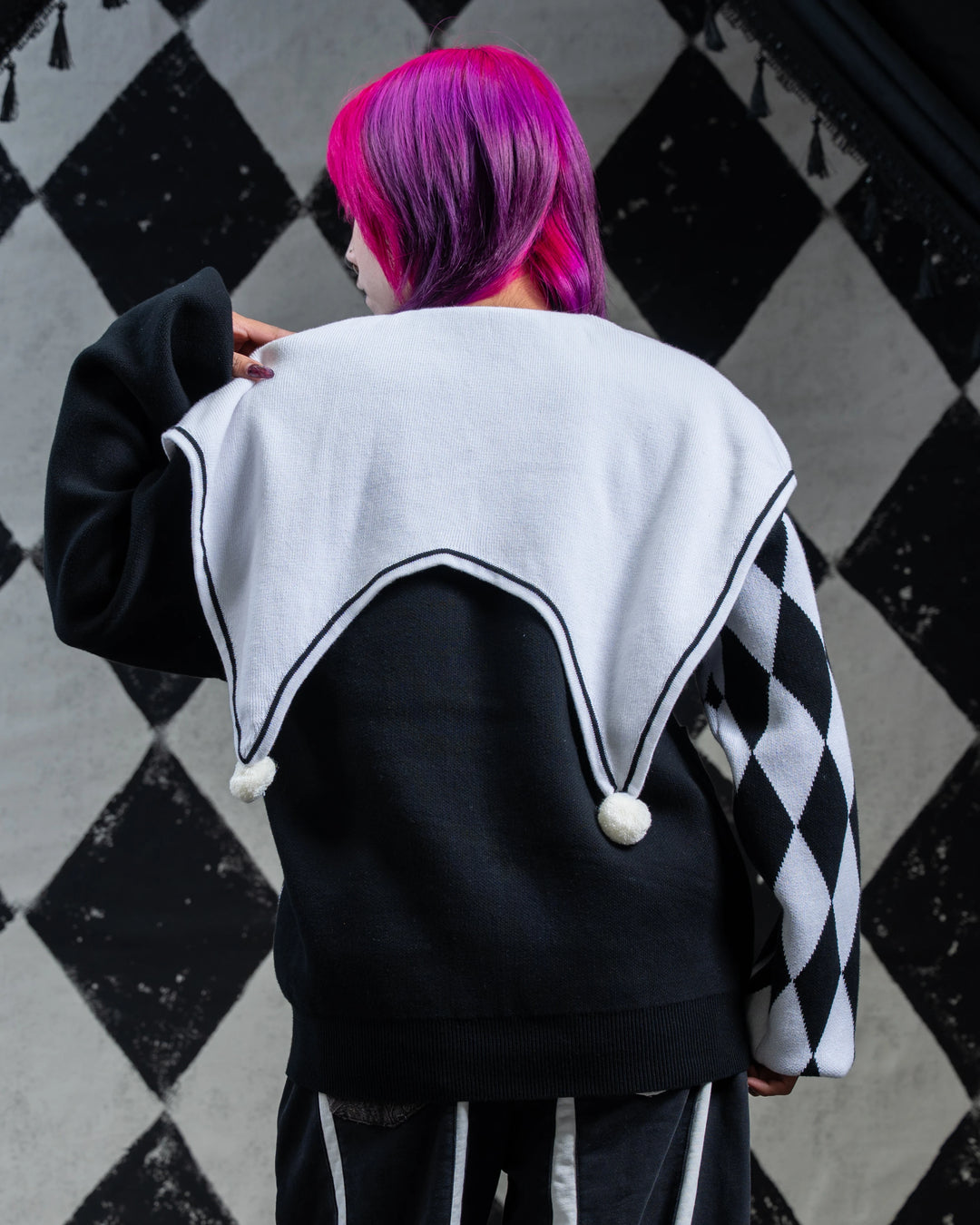 Harlequin Cardigan