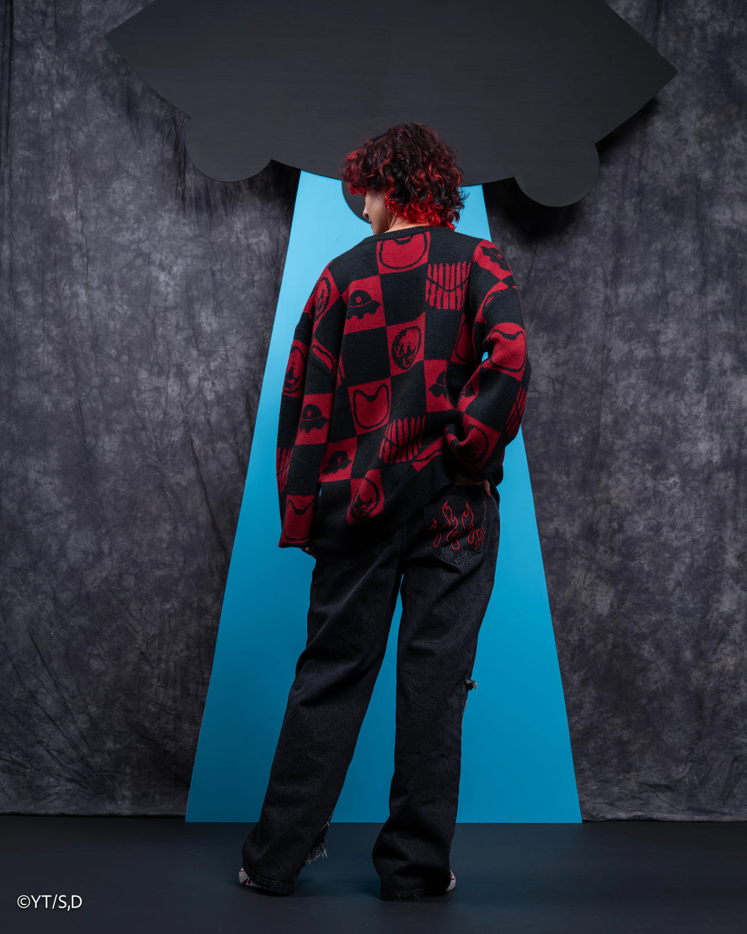Okarun Patterned Sweater