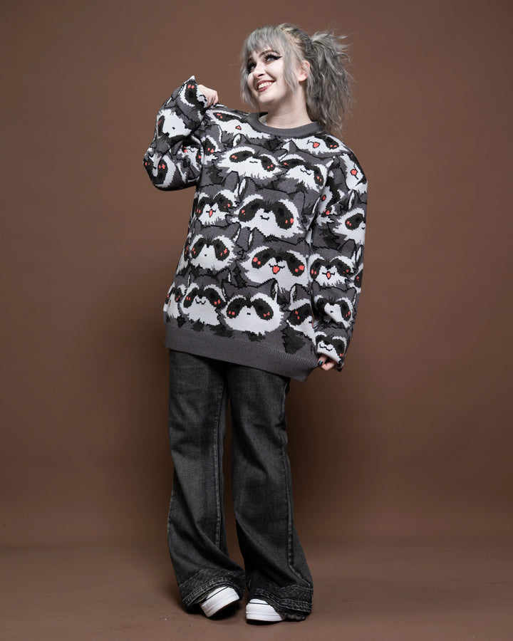 Nice Racc-oon Sweater