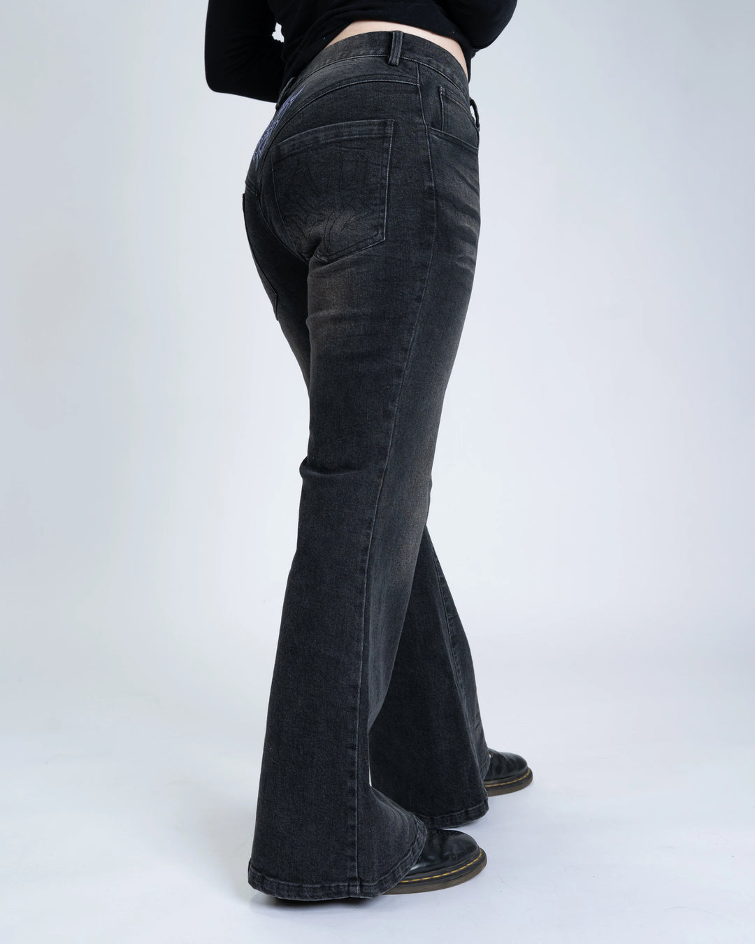 Medium Rise Tramp Stamp Jeans