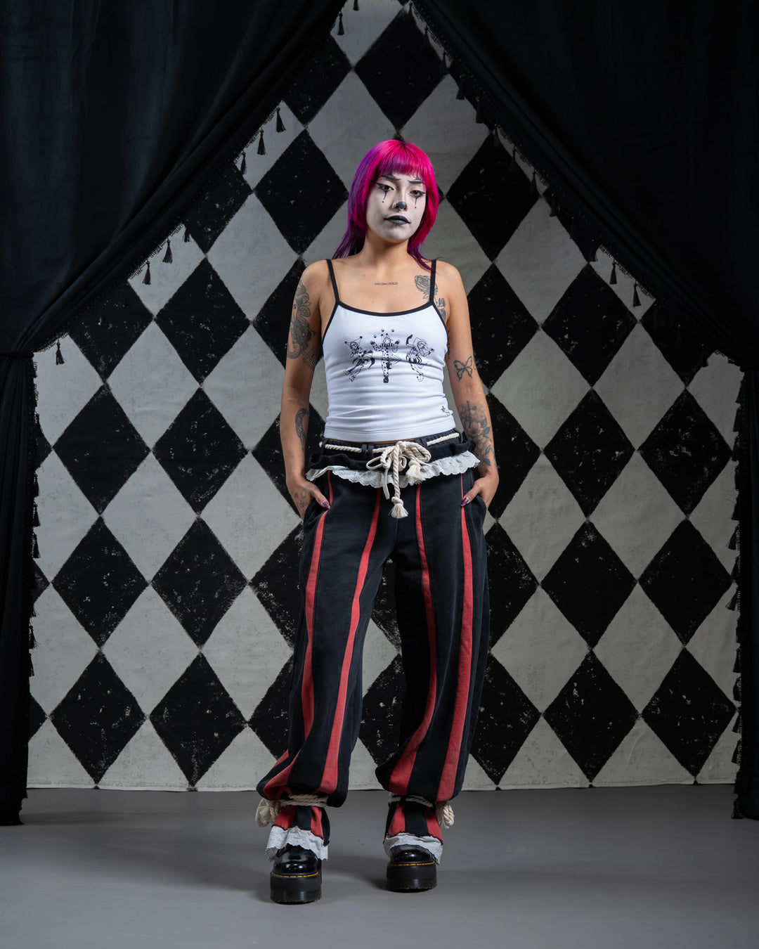 Crimson Jester Pants