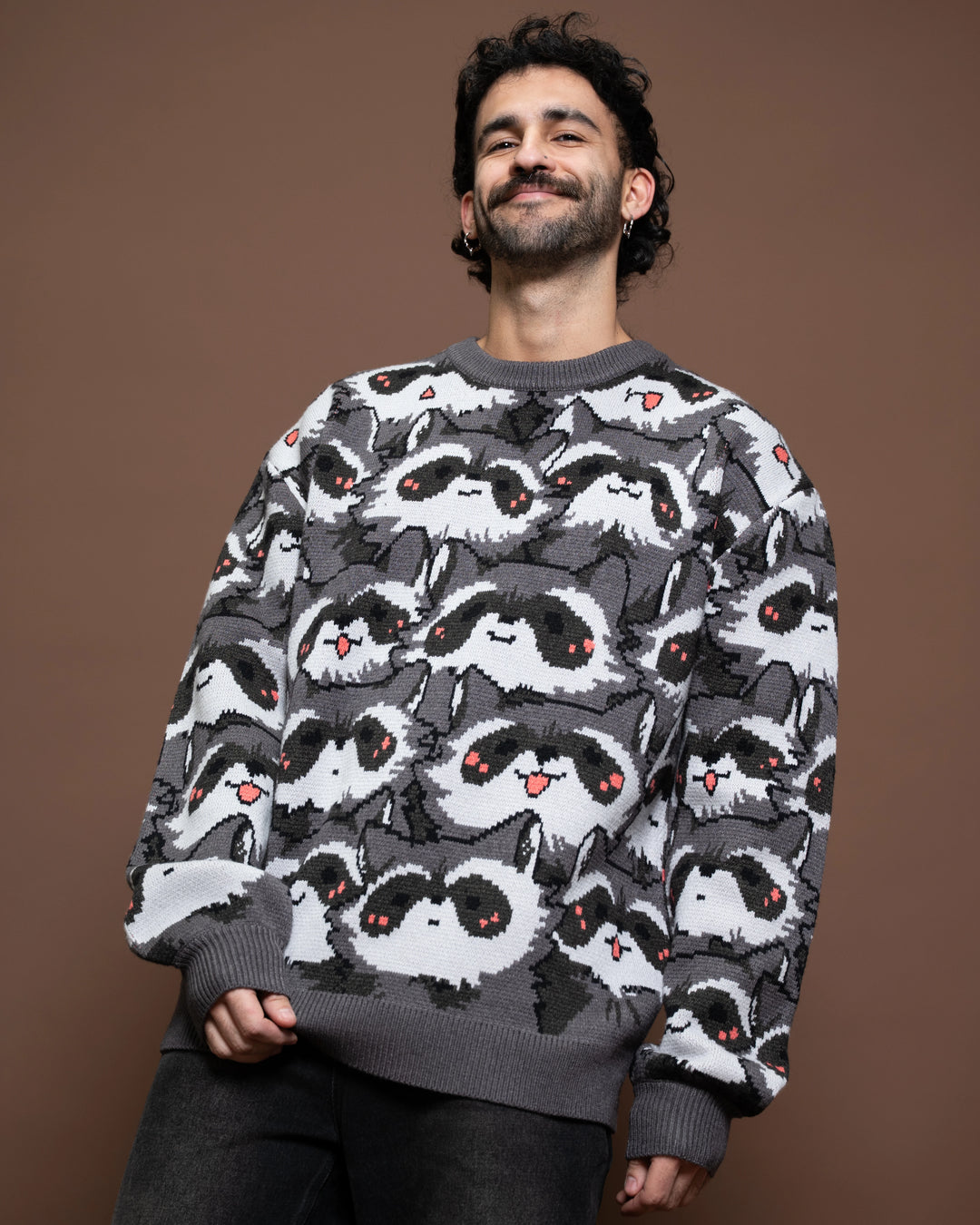 Nice Racc-oon Sweater