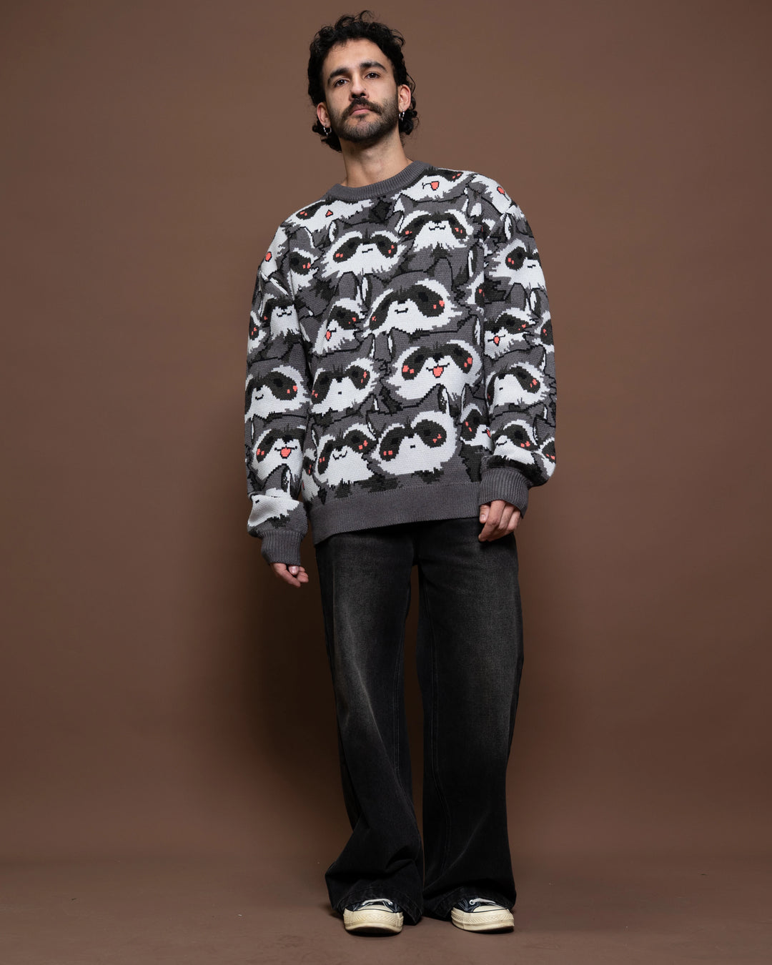 Nice Racc-oon Sweater