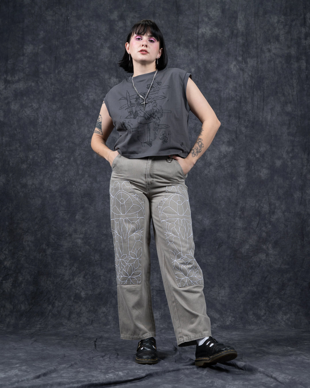 D'Arc Stained Glass Pants