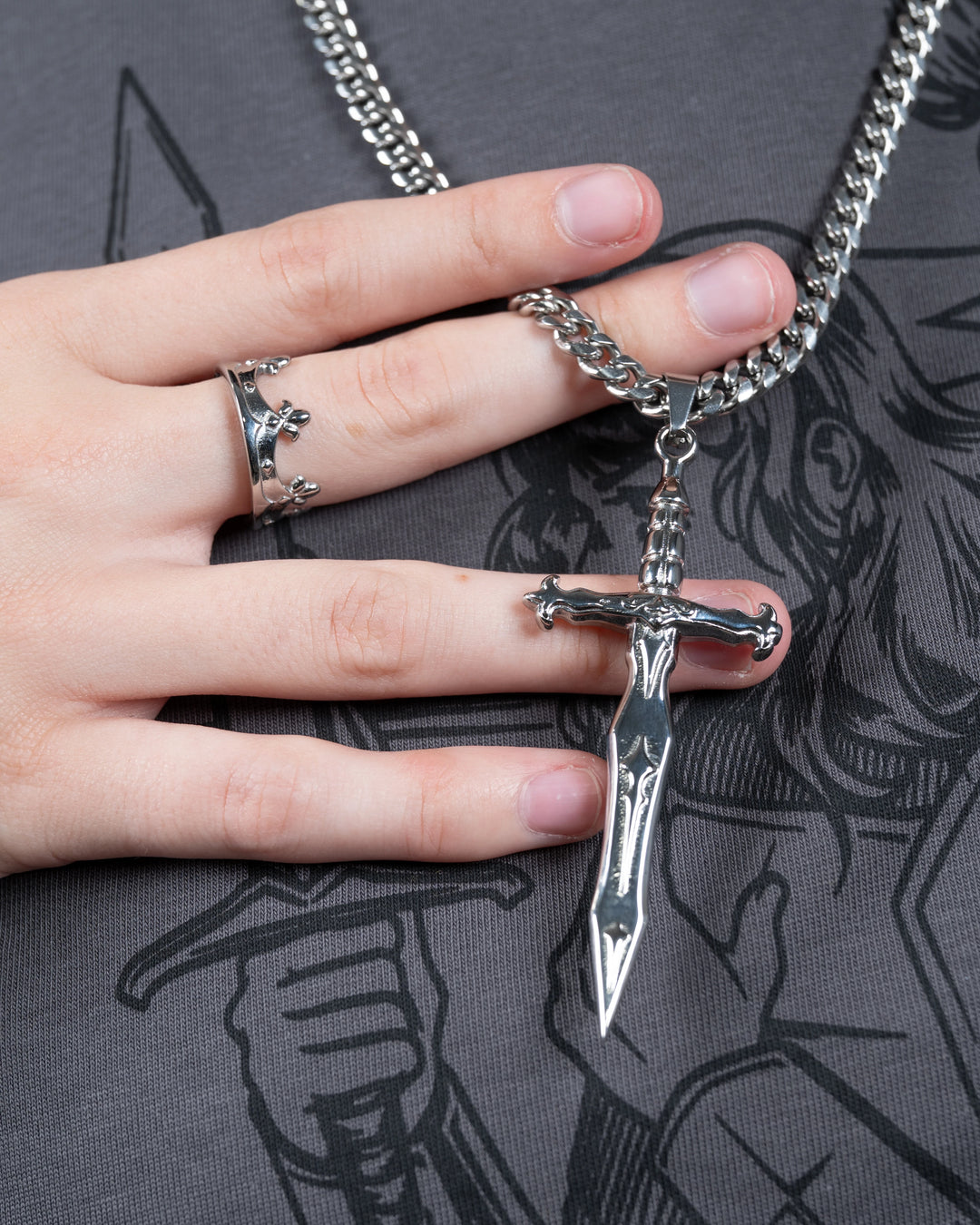 D'Arc Sword Necklace