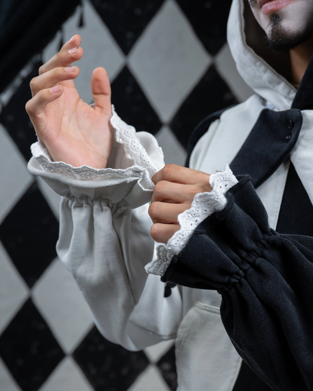 Jester Collar Hoodie