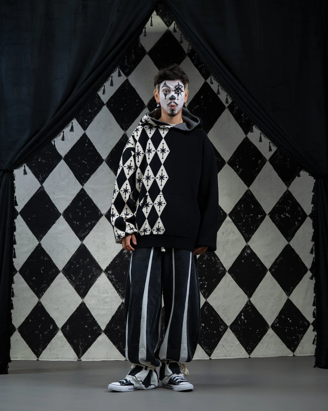 Starlequin Knit Hoodie