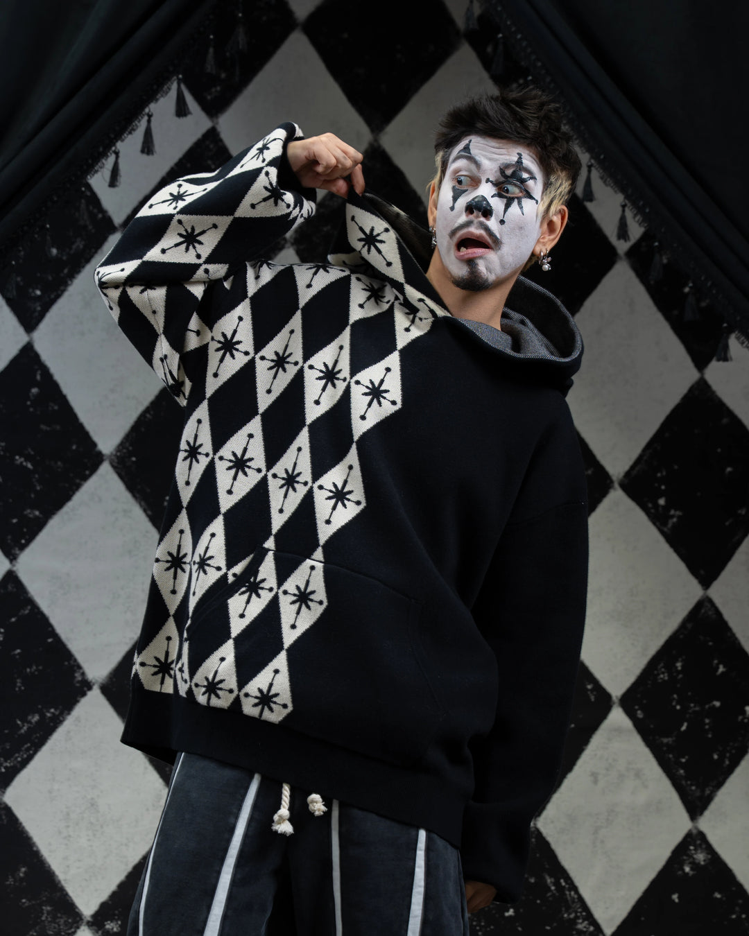 Starlequin Knit Hoodie