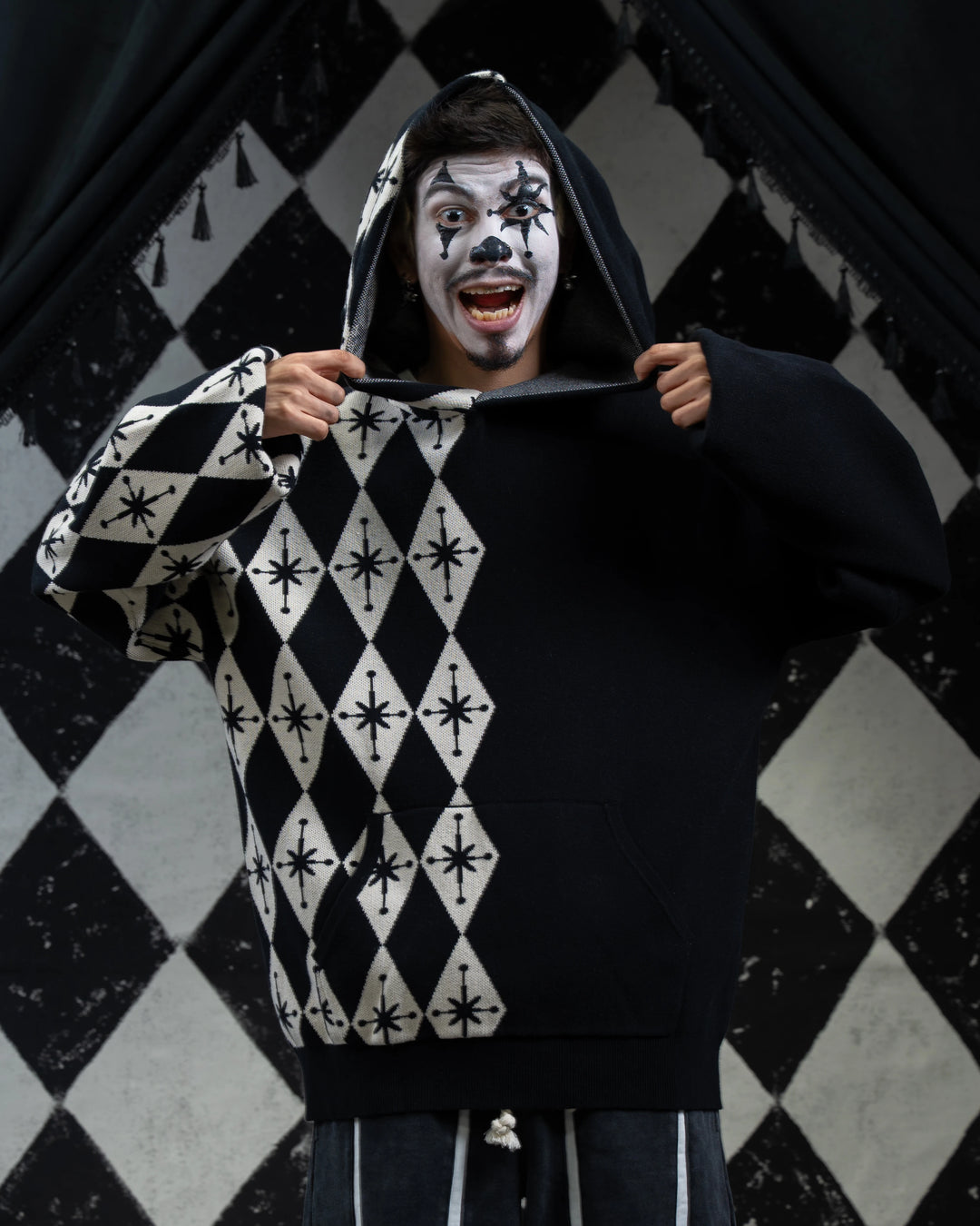 Starlequin Knit Hoodie