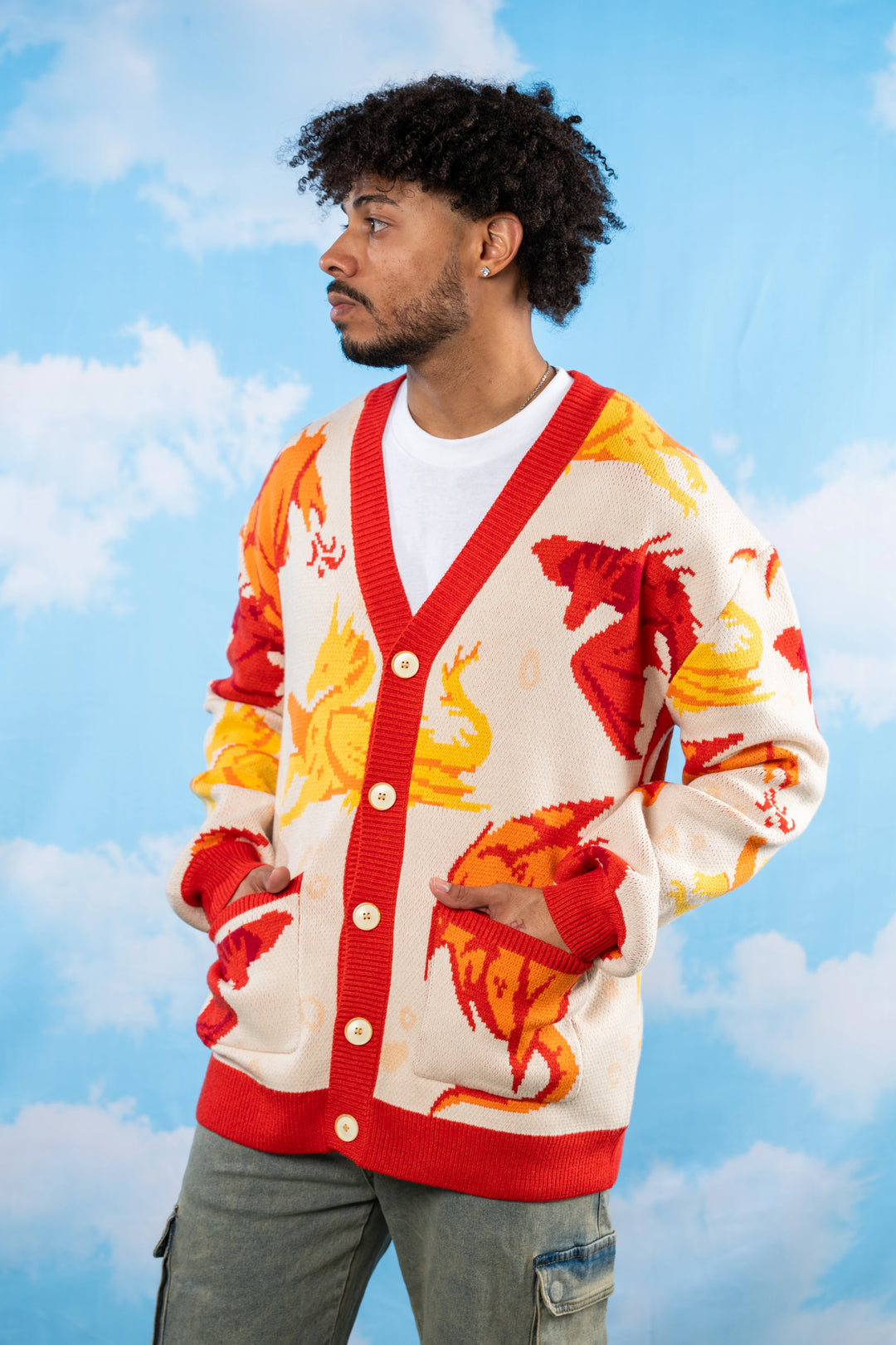 Dragon' Around Cardigan