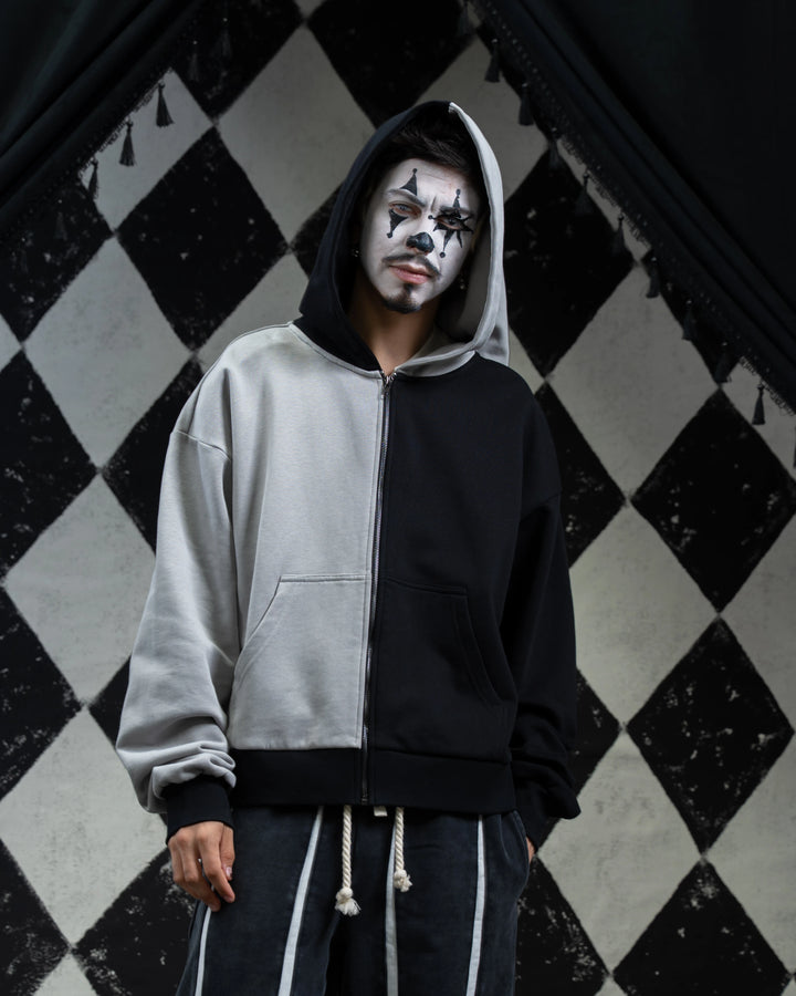 Zip Up Jester Hoodie