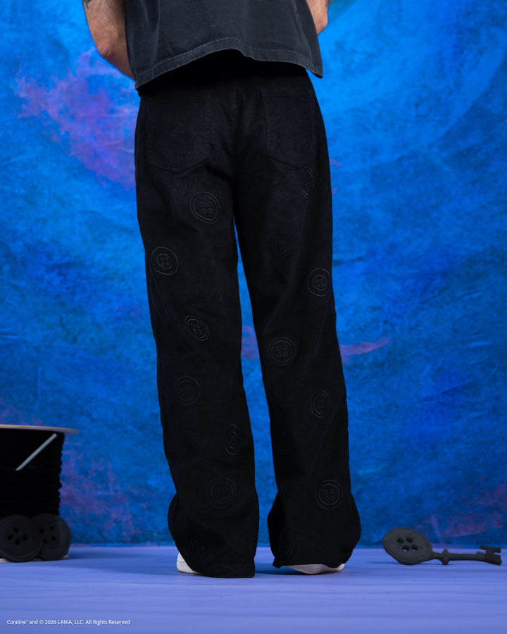 Button Corduroy Pants