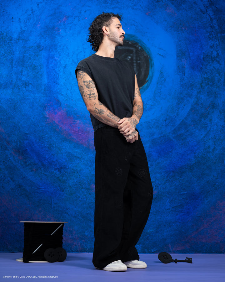 Button Corduroy Pants