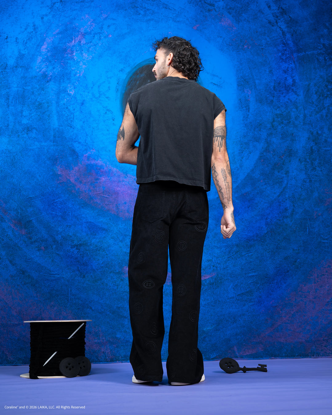 Button Corduroy Pants