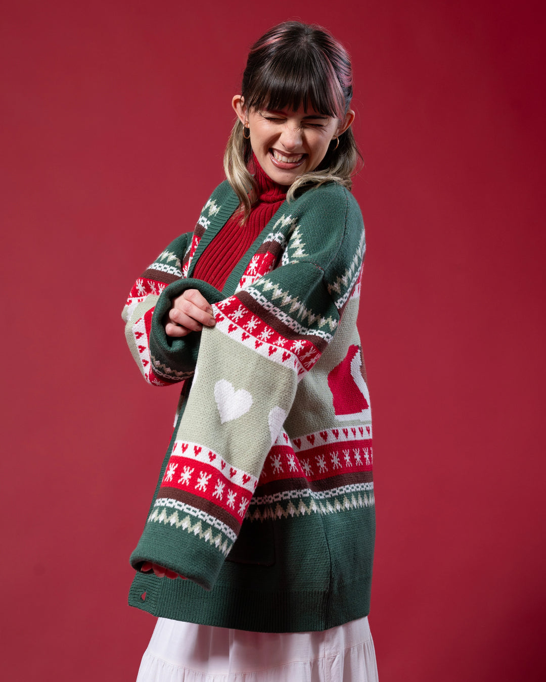 Beary Christmas Cardigan