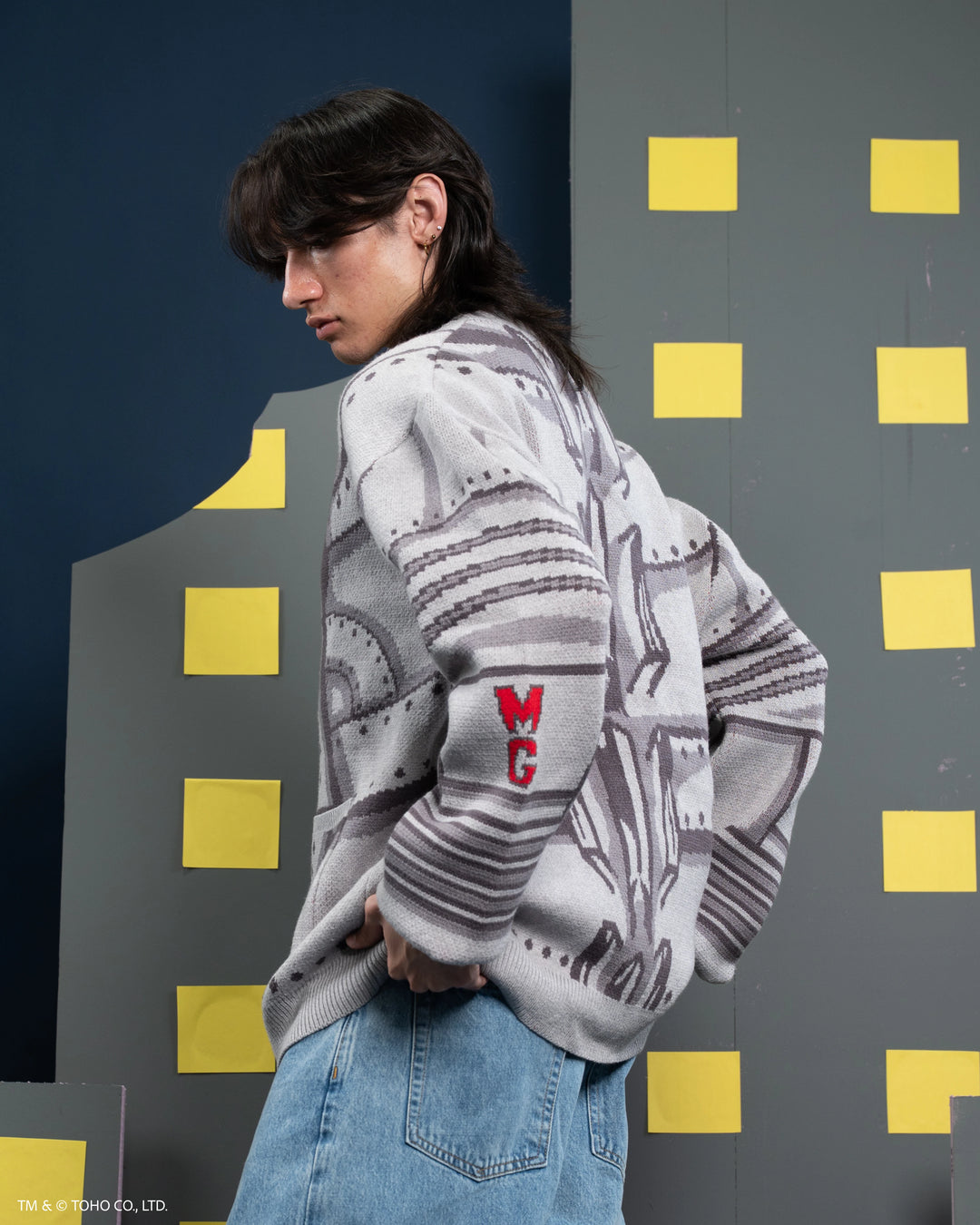 Mechagodzilla Cardigan