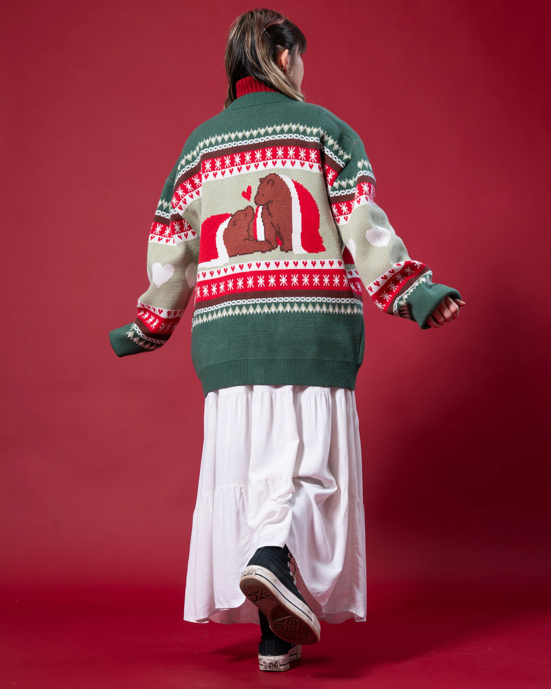 Beary Christmas Cardigan