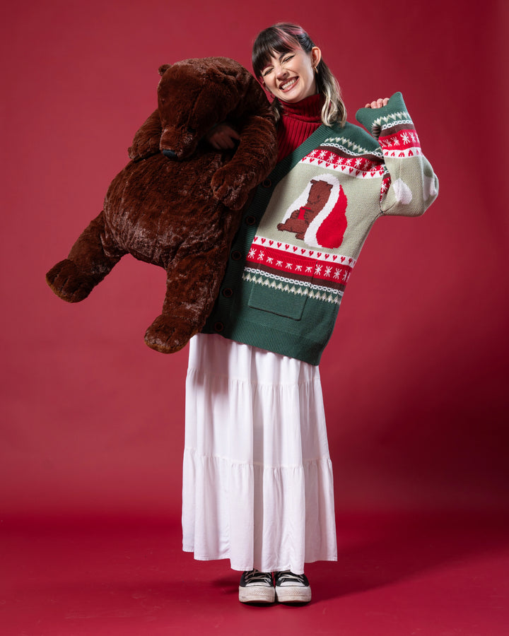 Beary Christmas Cardigan