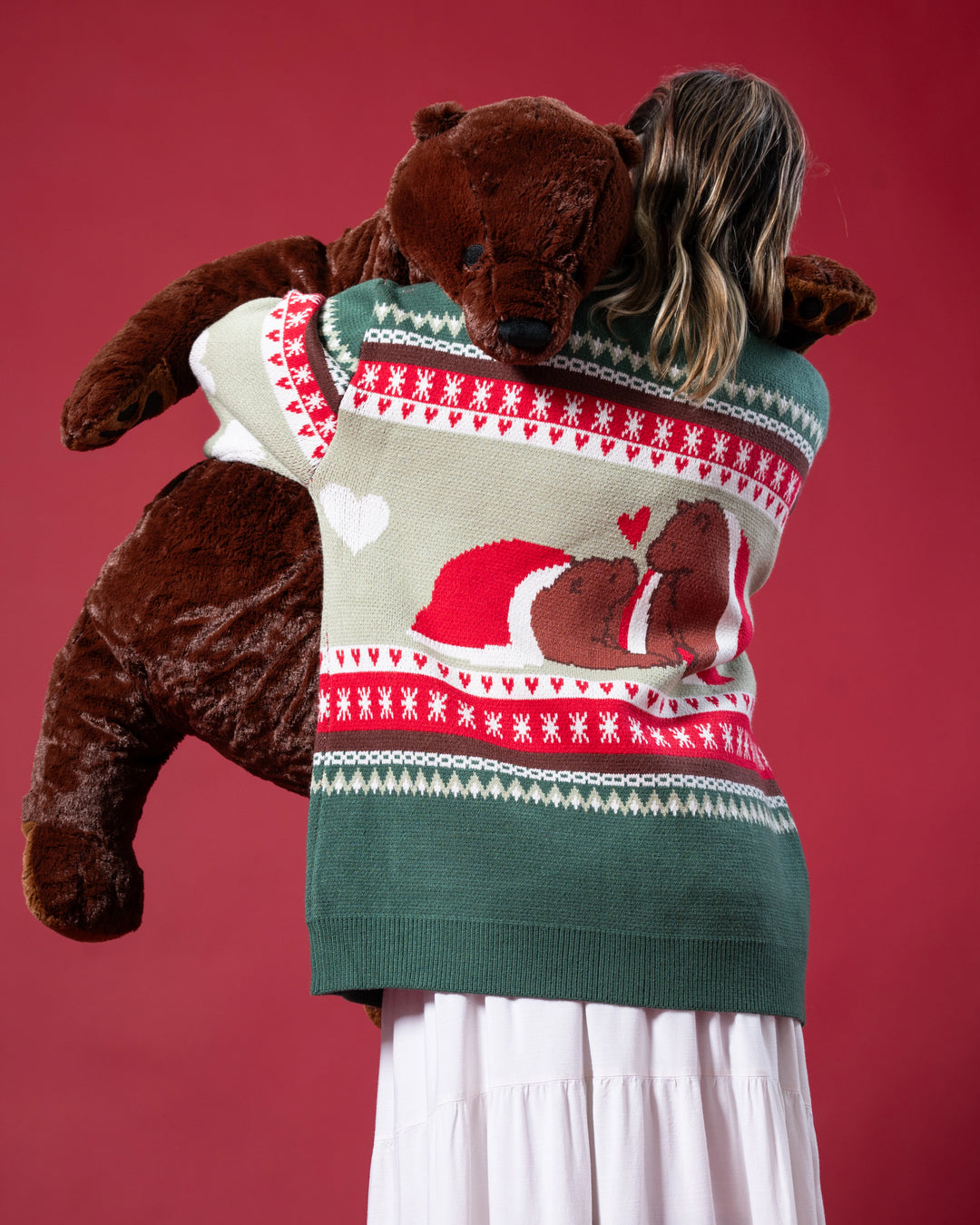 Beary Christmas Cardigan