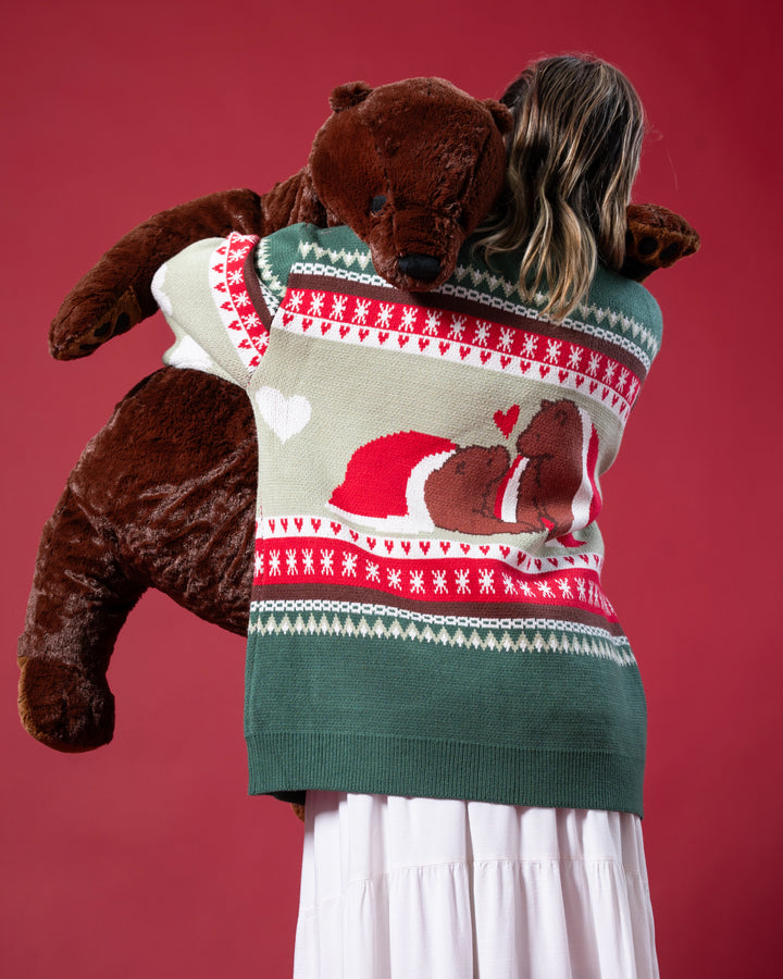 Beary Christmas Cardigan