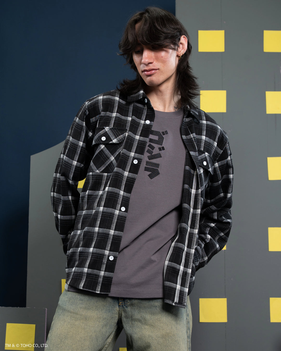 Godzilla Flannel