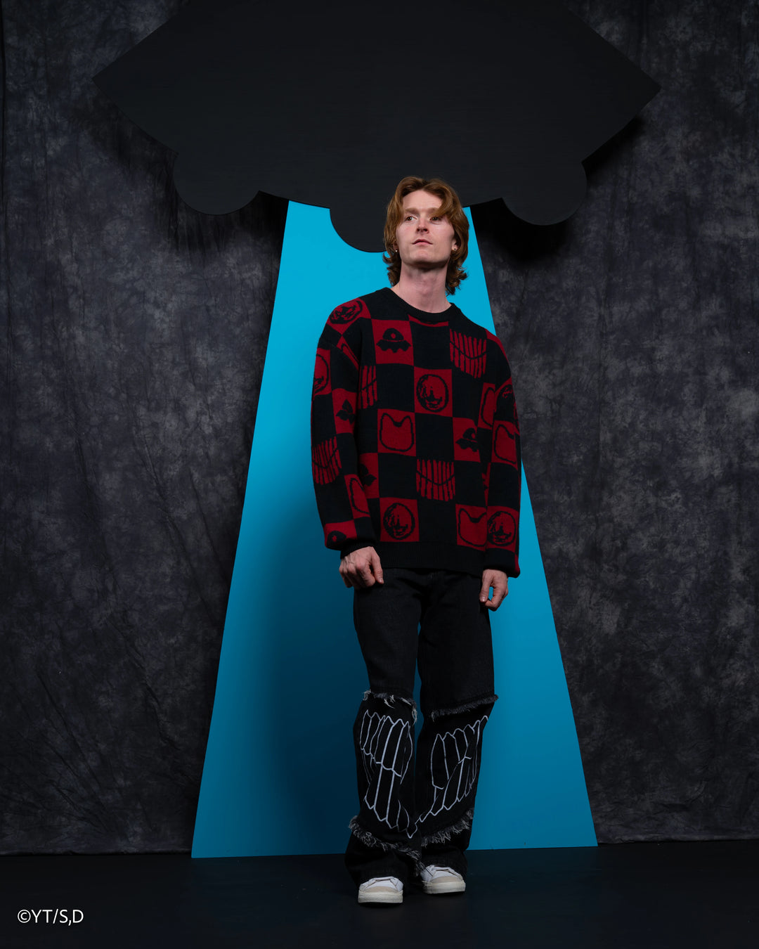 Okarun Patterned Sweater